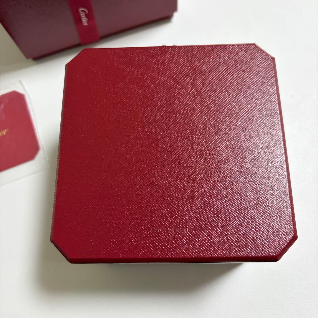 極美品 カルティエ バングル ブレスレット ケース 空箱 現行品 リボン