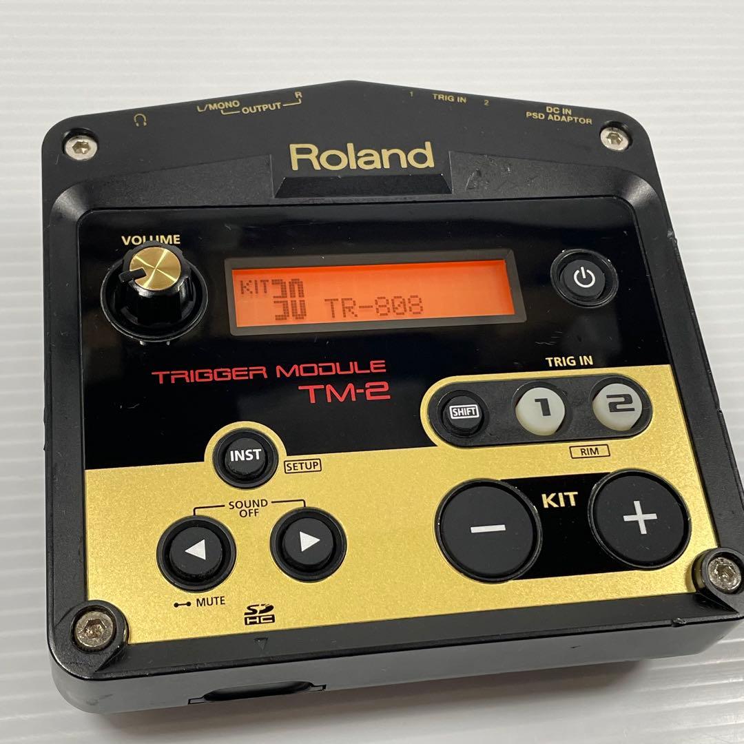 Roland TM-2 トリガーモジュール 電子ドラム 音源モジュール - メルカリ