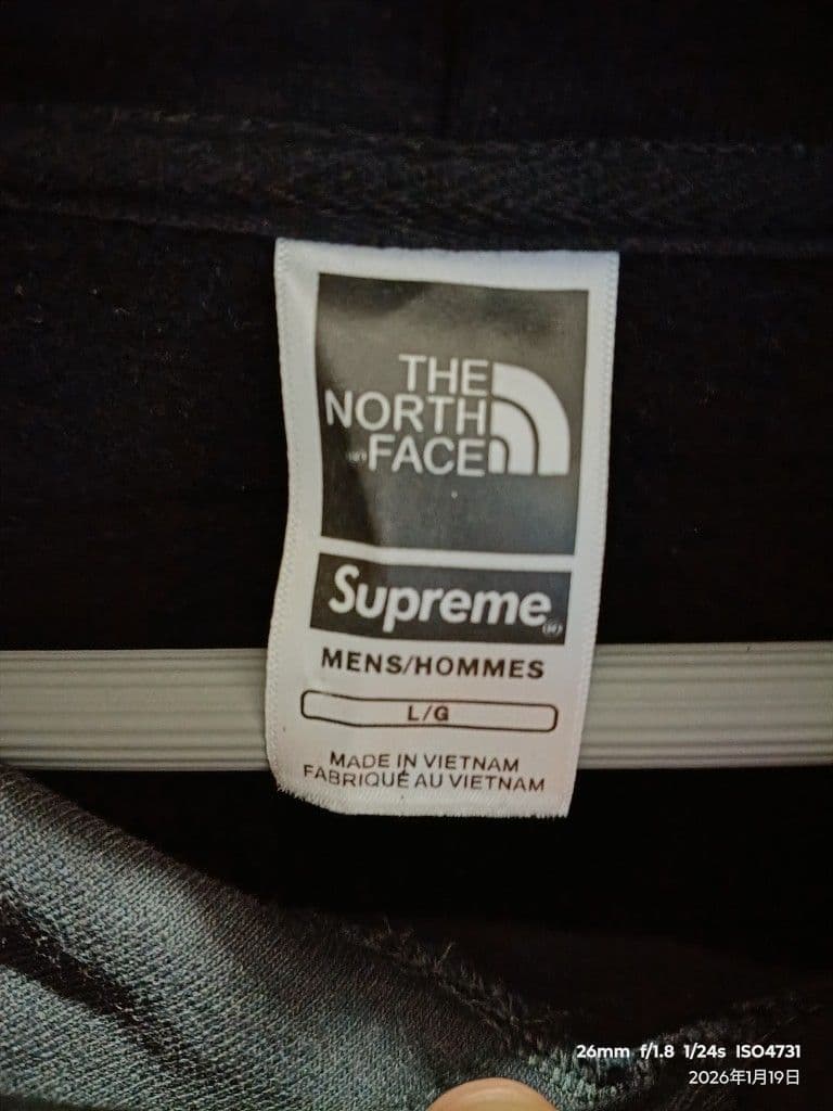 The North Face x Supreme パーカー L