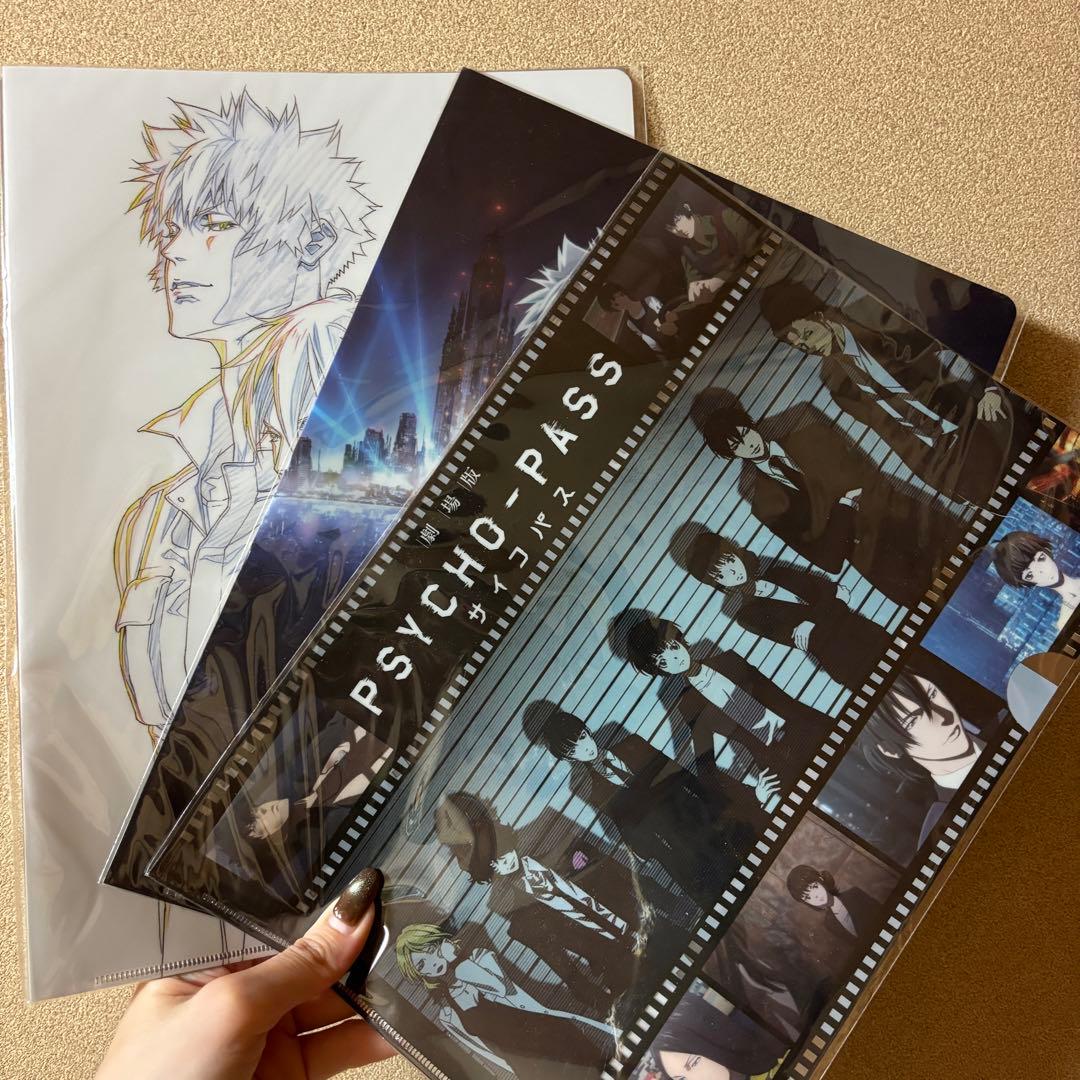 サイコパス 劇場版 原画展 クリアファイル 3枚セット サイコパス 劇場版 原画展 クリアファイル 3枚セット