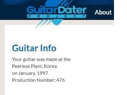 Epiphone　Casino　1997年製　ピアレス　純正ハードケース