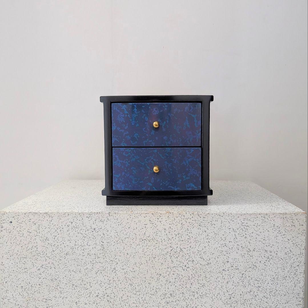 津軽塗 ロイヤルコレクション ミニチェスト 漆器 引き出し 2段 USED 美品