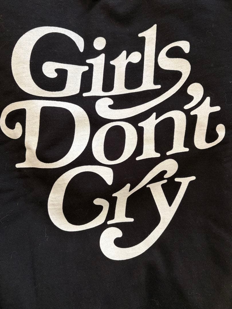 【ゆーさん　専用】Girls Don't Cry ブラック パーカー L
