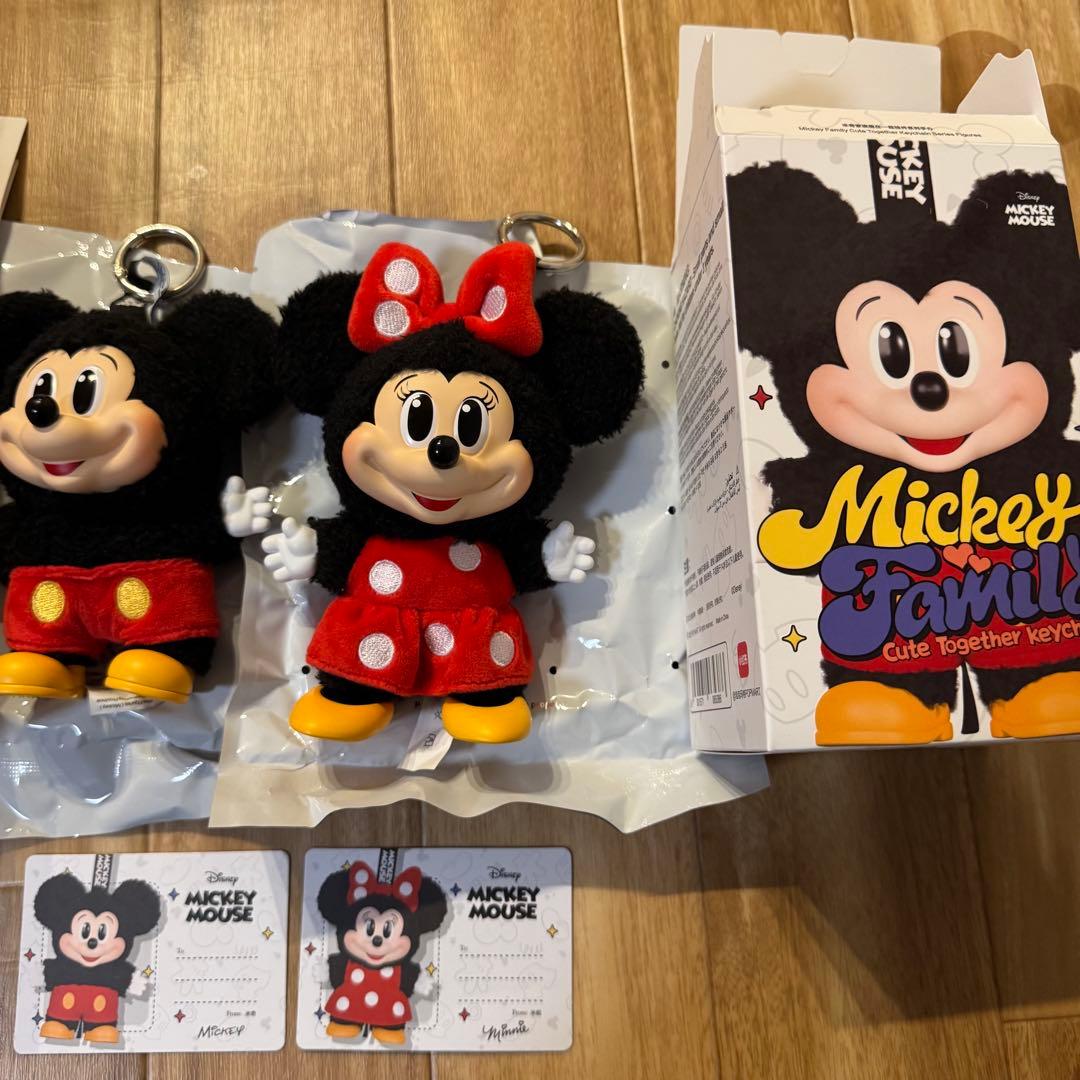 POPMART ディズニー ミッキーファミリー ミッキー ミニー2点セット