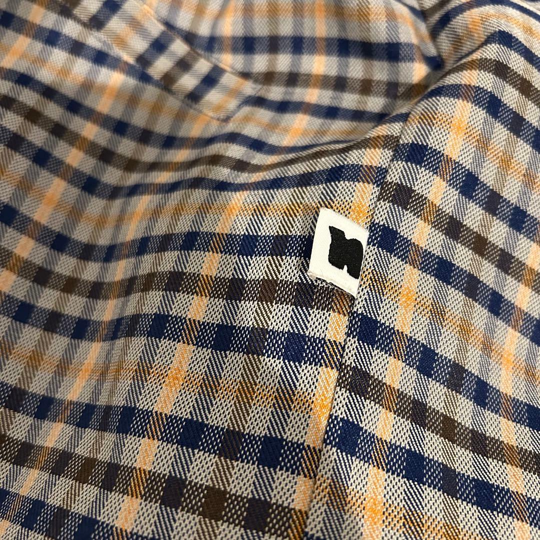 Naptime. コーチジャケット チェック ブルー Fサイズ
