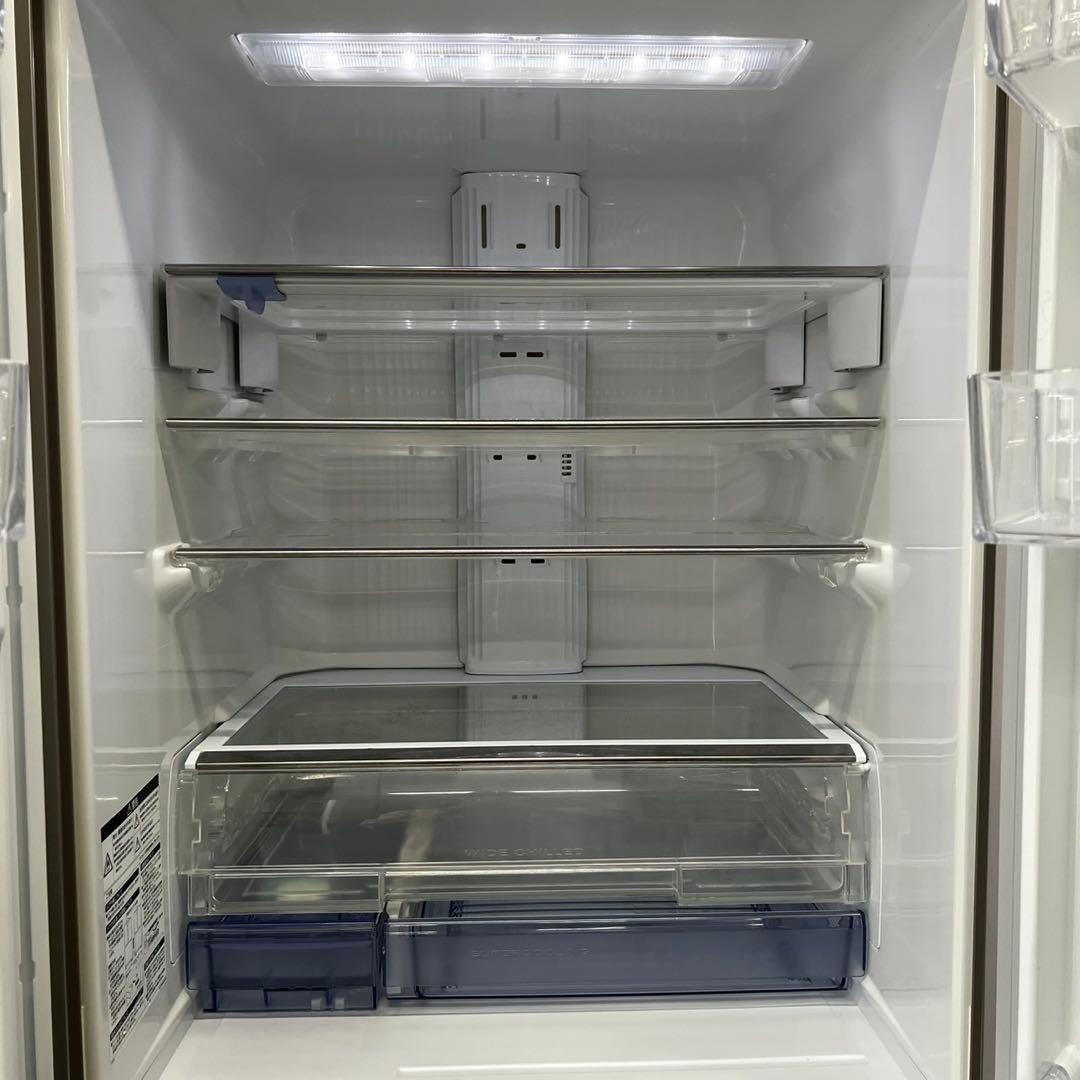 927❤️　冷蔵庫　500ℓ級　大型　三菱　両開き　シルバー　安い　中古　設置無料