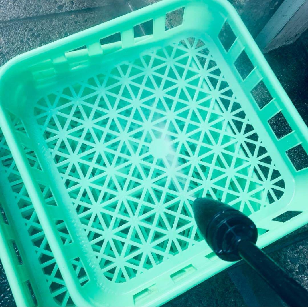 中古菌糸コンテナL】 ブローや菌床ボトルの整理に最適 積み重ねで