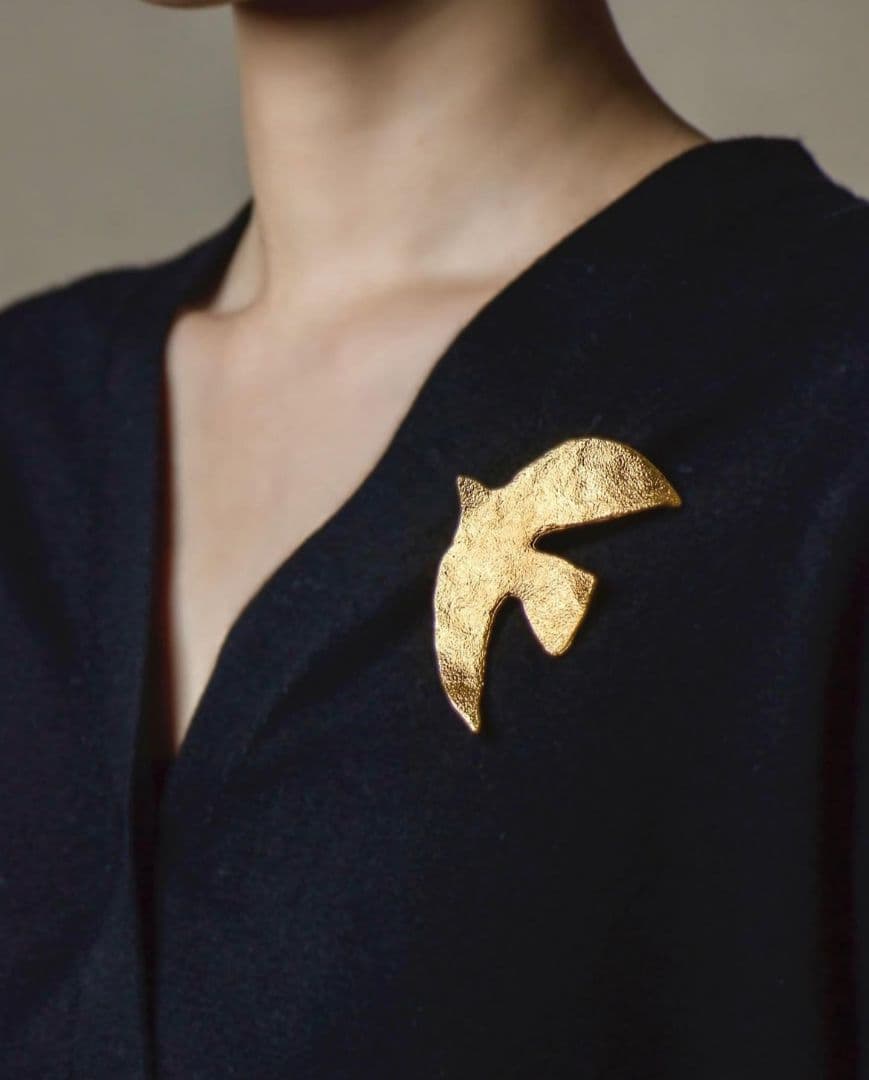 ⚜️CCILE ET JEANNE セシル・エ・ジャンヌ⚜️鳩 ブローチ