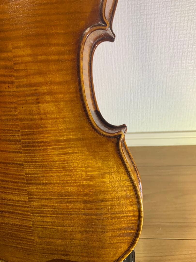 19世紀　チェコ製　4/4 バイオリン　虎杢