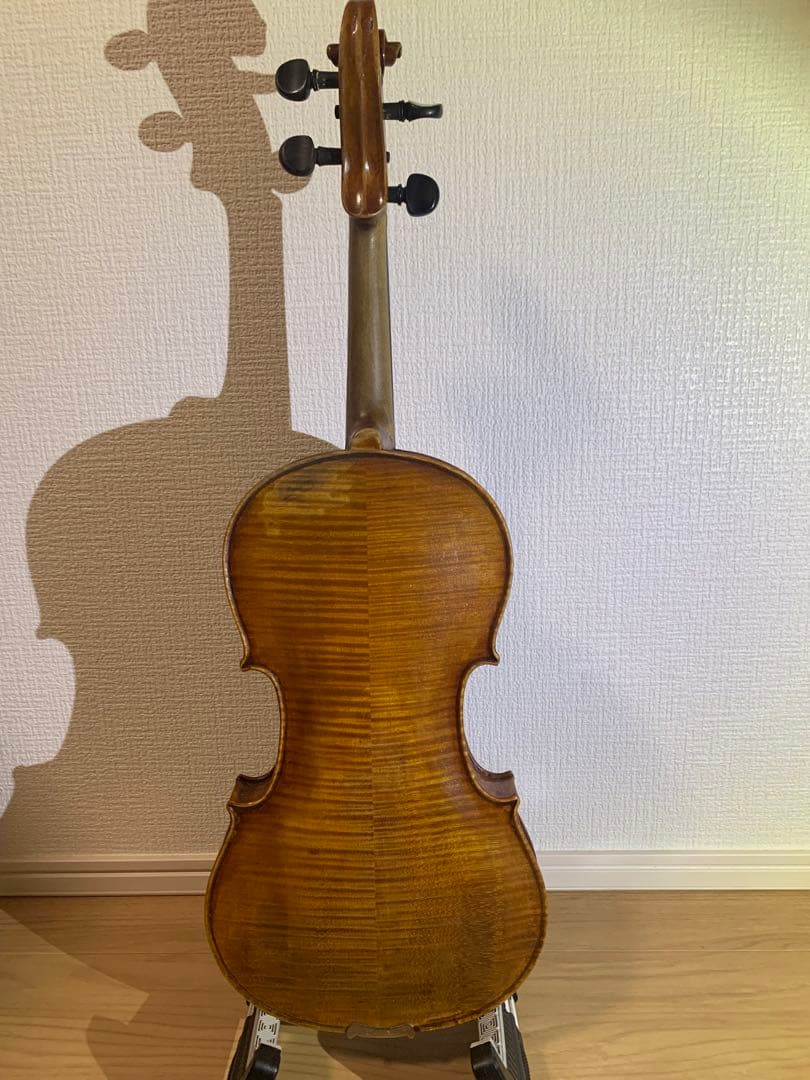 19世紀　チェコ製　4/4 バイオリン　虎杢