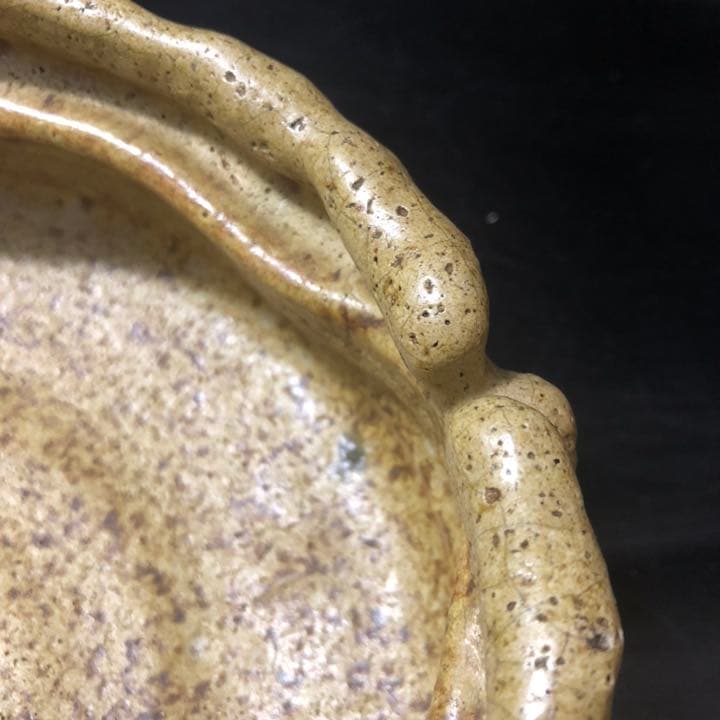 遺品整理◼️蔵のから謎の特大な灰盤？灰皿でしょうか？ 名