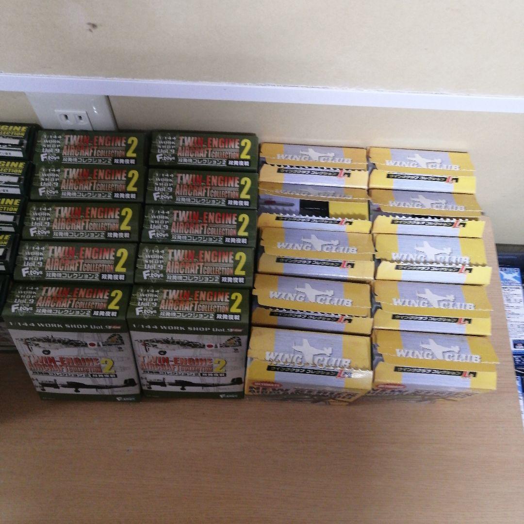 まとめ売り】未組立 未使用 戦闘機 39箱 ウイングクラブ 双発機