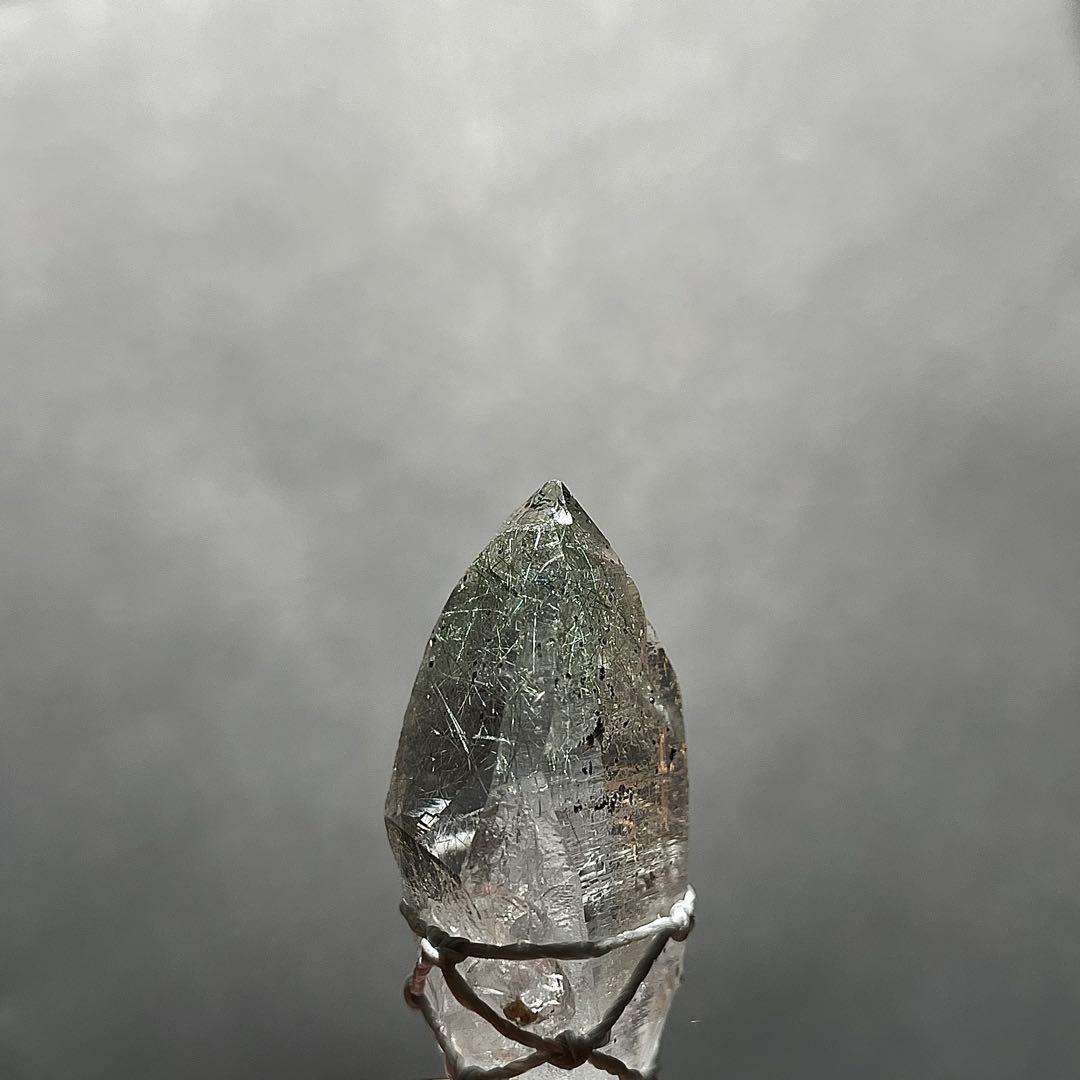 ヒマラヤ水晶 ルチルクォーツ ＊ マクラメペンダント 28 CA0087