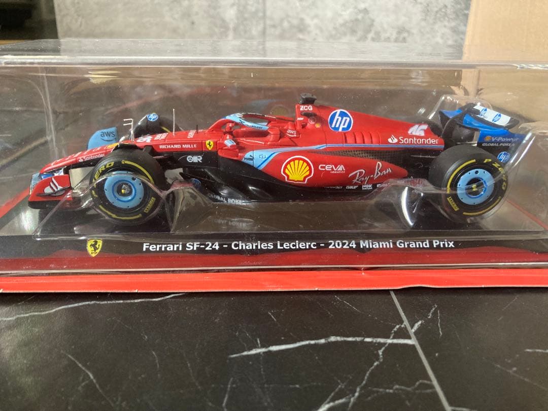 一台限定　フェラーリF1ビッグスケールコレクション SF-24 マイアミGP仕様