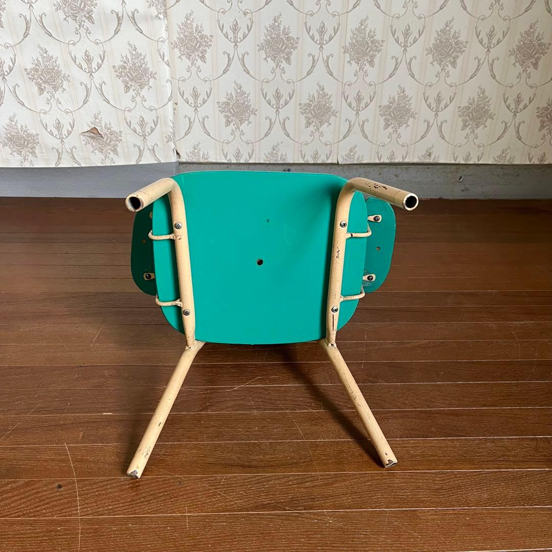 アンティーク】昭和レトロ カエル ケロヨン 子供用椅子 キッズチェア