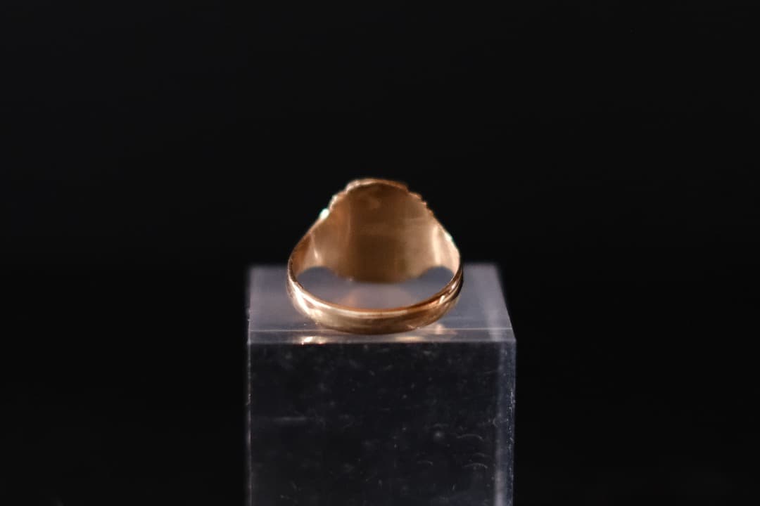 アメリカアンティーク｜10k gold School Ring