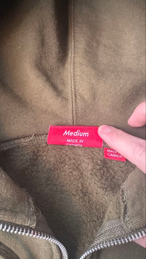 永*田様 【正規品】Supreme Small Box Zip Up