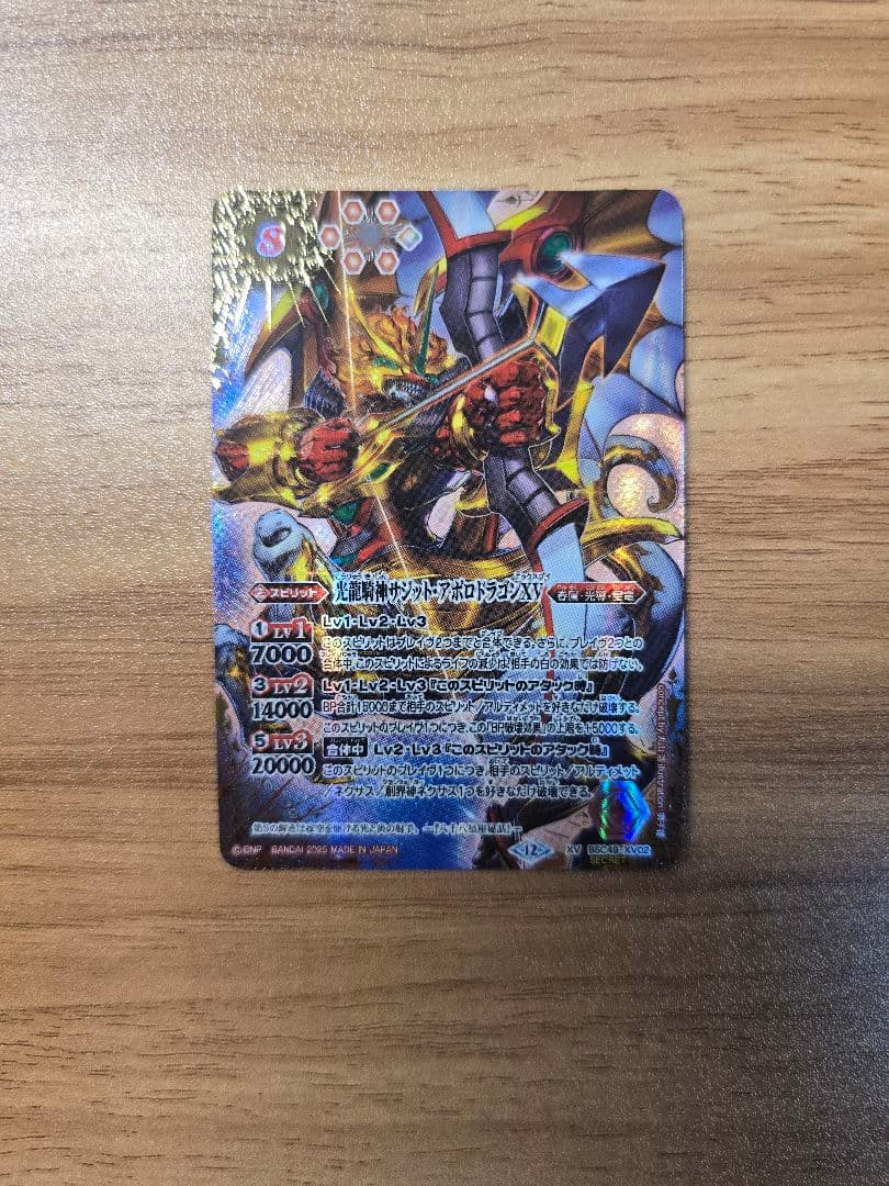 光龍騎神サジット・アポロドラゴンXV シークレット