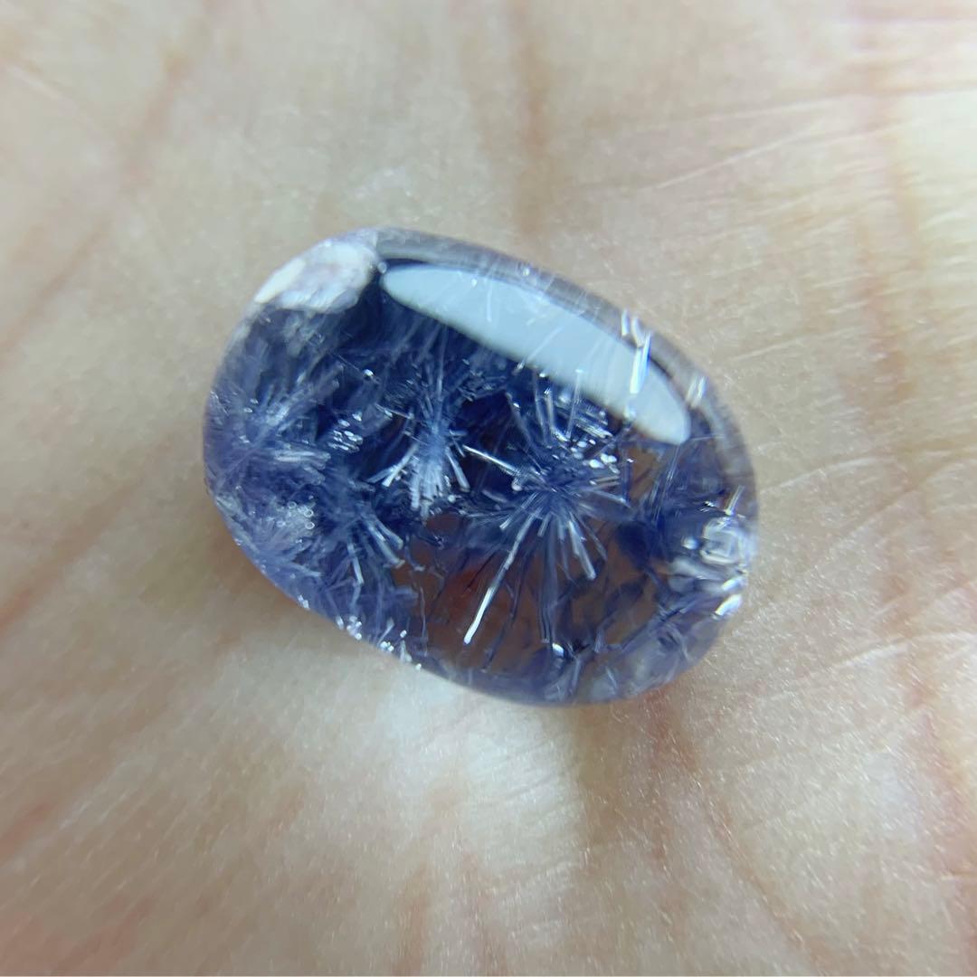 k*˚様 WO1254 高品質 デュモルチェライトインクォーツ ルース