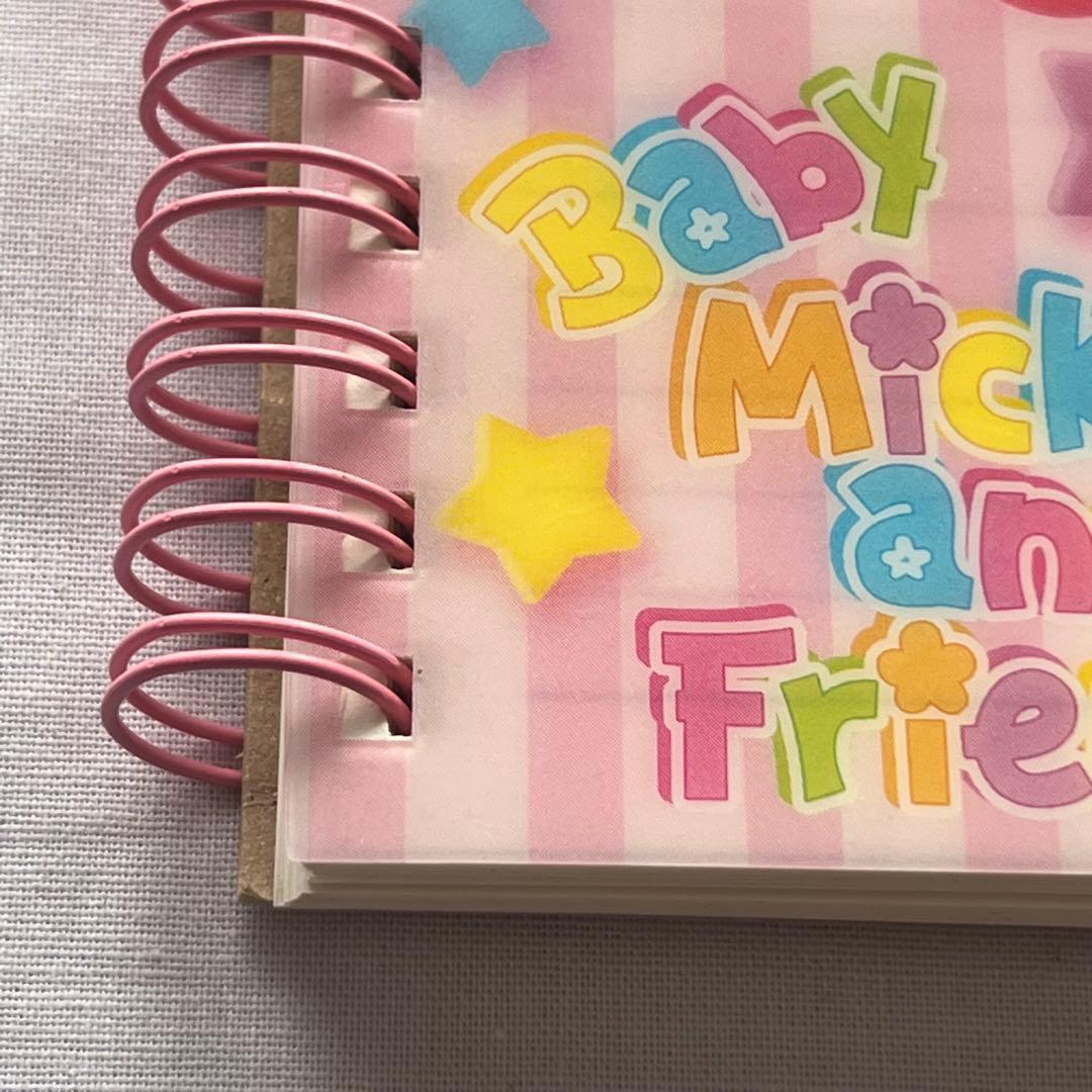 在庫限り】ディズニー ノート ベビー ミッキー ミニー フレンズ リング