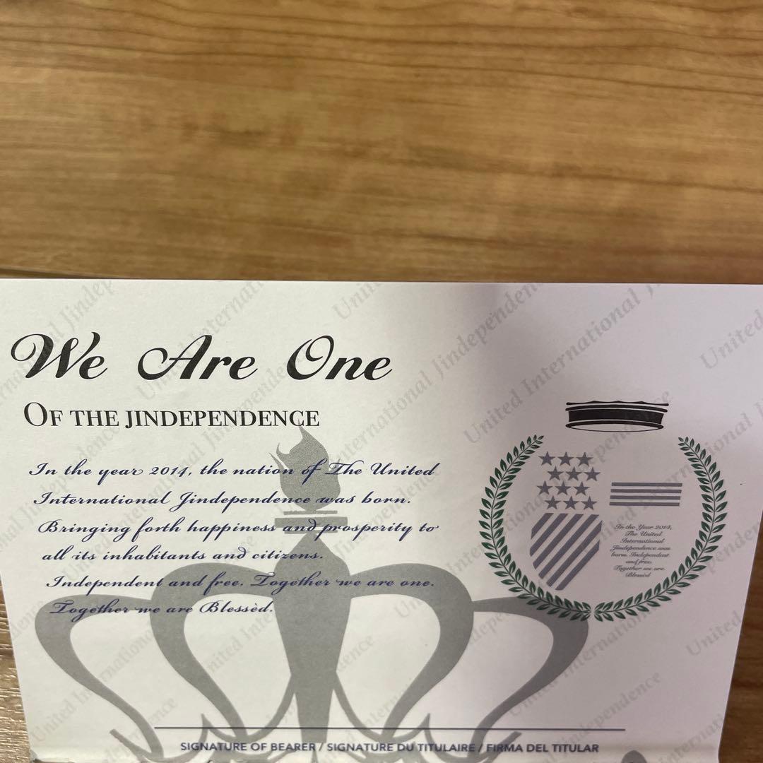 専用！　　赤西仁　パスポートFC限定グッズ　UIJ パスポート JIP's