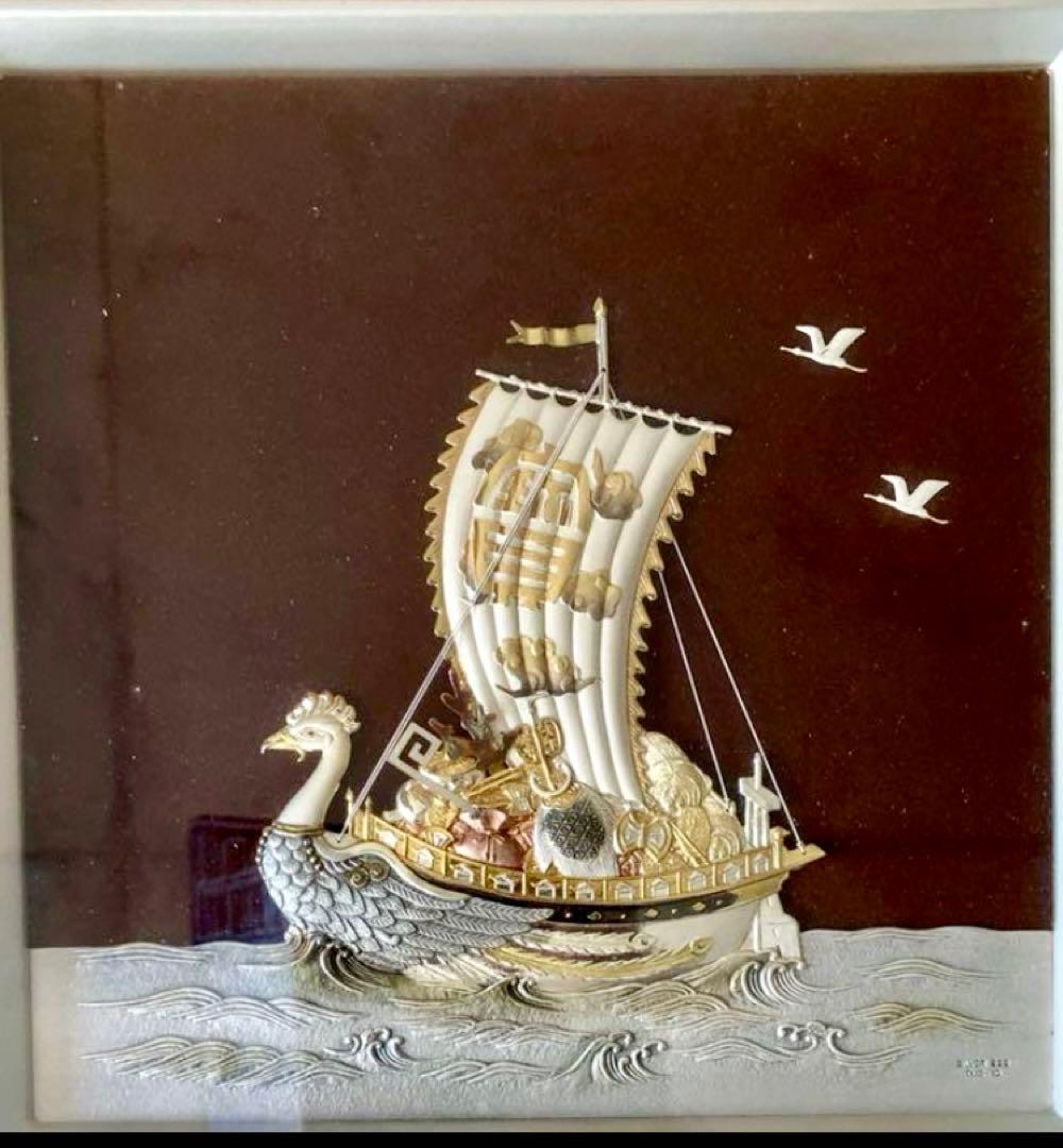 武比古作 純銀 宝船 8号 TAKEHIKO TREASURE SHIP No.8 シルバー999