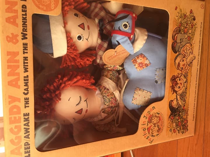 シリアルNo付きアン＆アンディ 特大サイズ ラガディアン＆アンディ