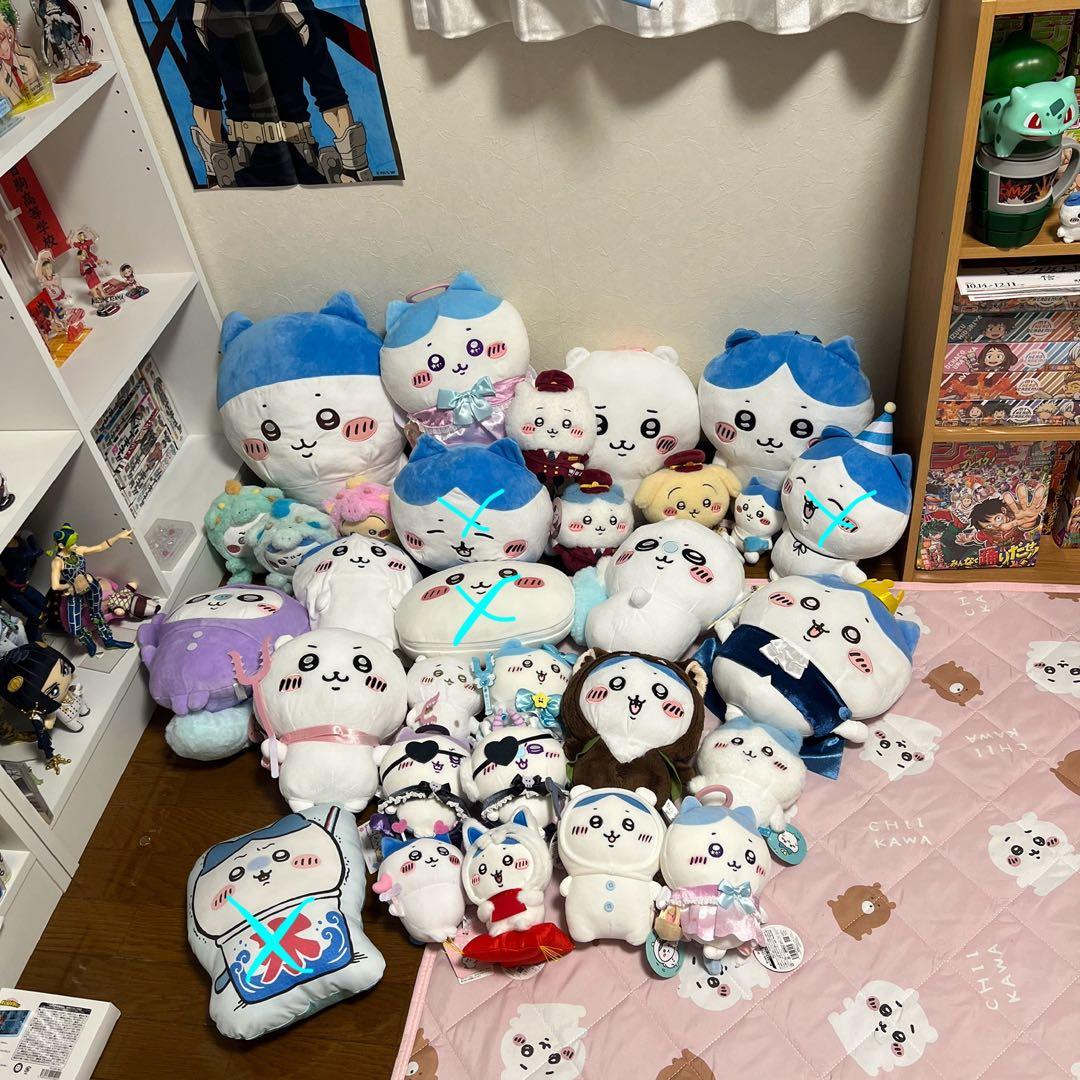 ハチワレ うさぎ ちいかわ モモンガ ぬいぐるみ