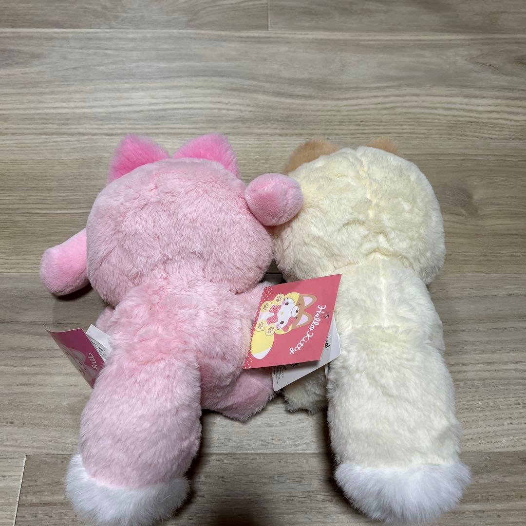 サンリオ　キティ、マイメロ　ご当地ぬいぐるみ　北海道　キツネ