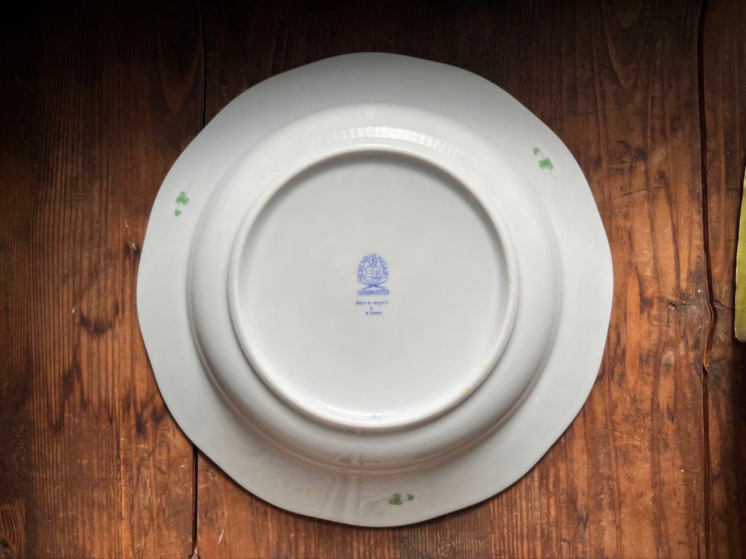 ヘレンド HEREND インドの華 プレート22.8cm 中皿 2枚