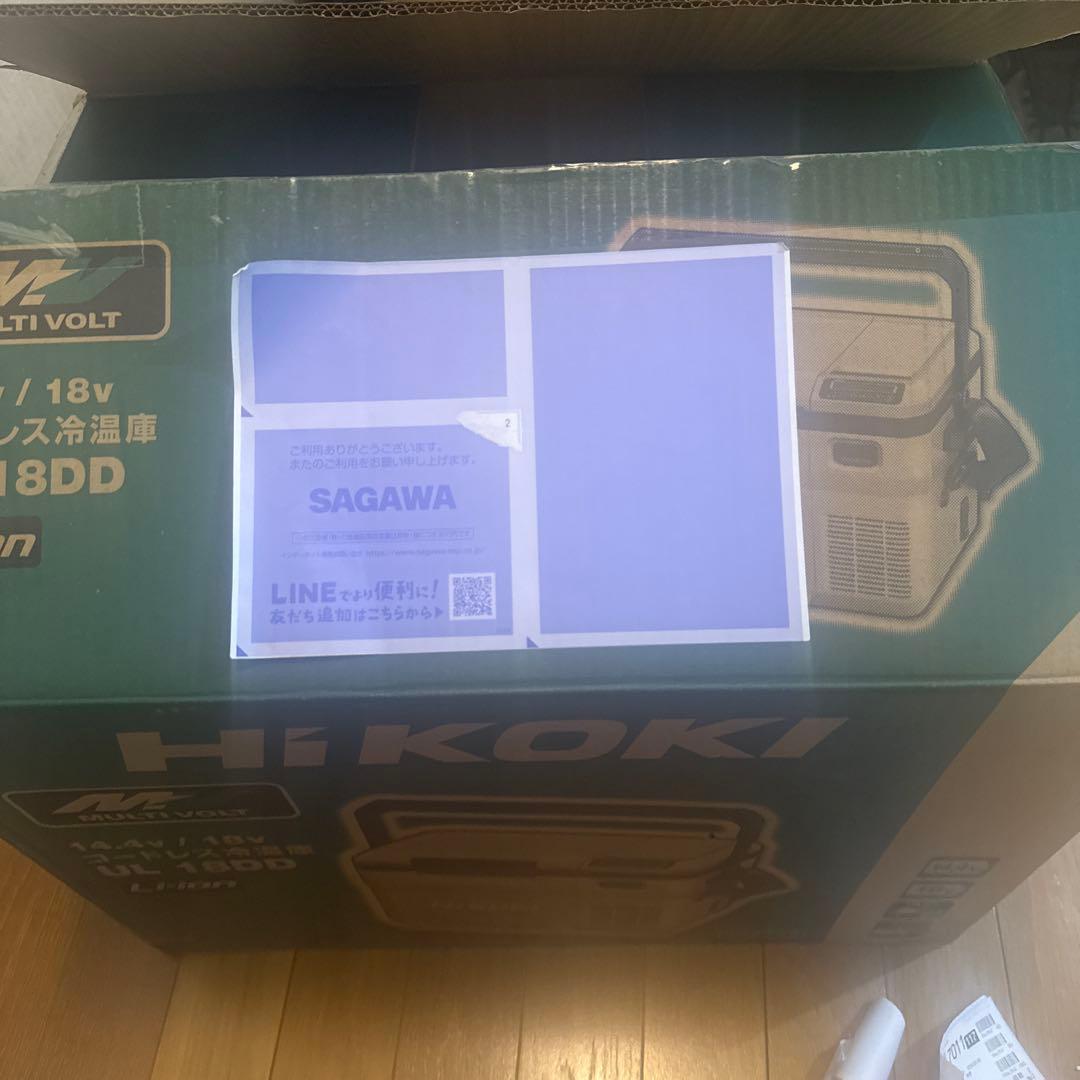 HiKOKI コードレス冷温庫 14.4v / 18v ＵＬ　18DD