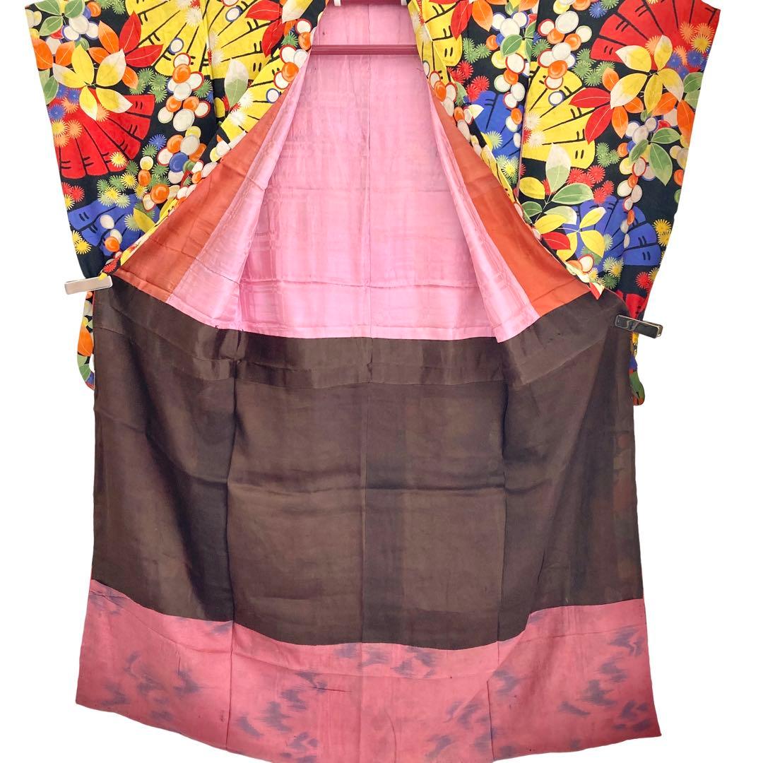 ★Ruuu★アンティーク　女の子　子供着物　七五三　NO5