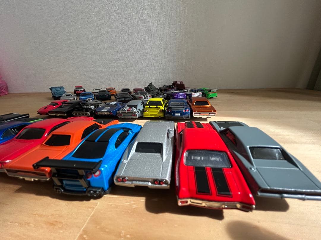 1/55 スケール ワイルドスピードシリーズ　ミニカー34台セット