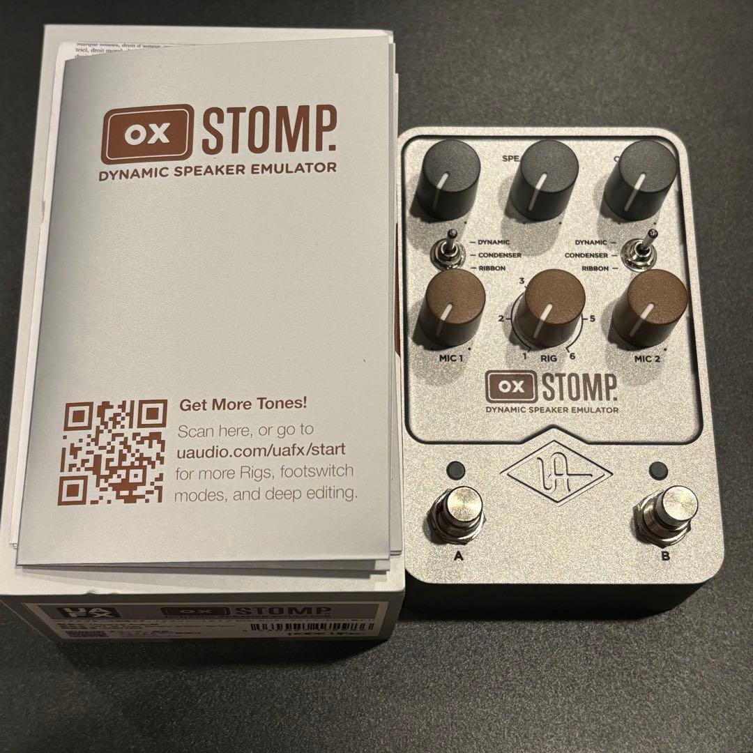 UAFX OX STOMP キャビネットシュミレーター