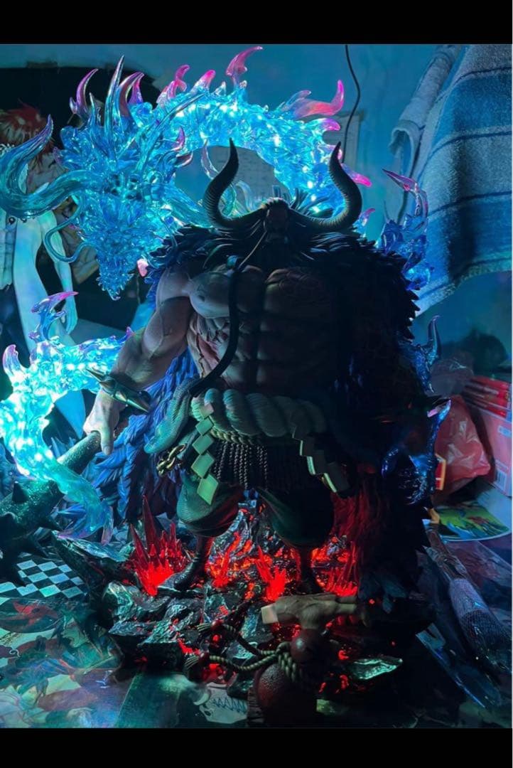 ワンピース 百獣海賊団カイドウ フィギュア ガレージキット 塗装済み品