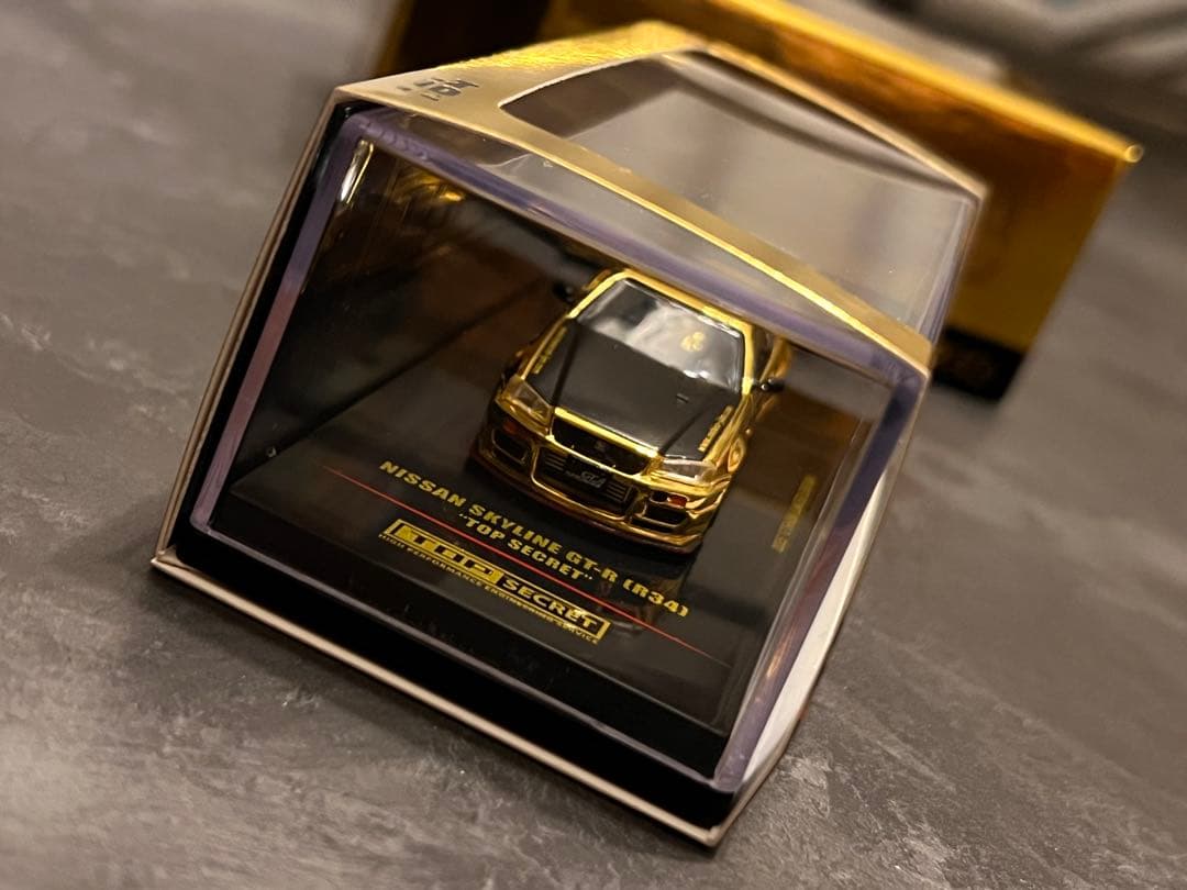 INNO 64 TOP SECRET 限定品　ゴールド　R34 トップシクレット
