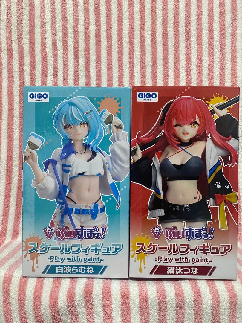 ぶいすぽっ フィギュア GiGO限定 猫汰つな 白波らむね - メルカリ