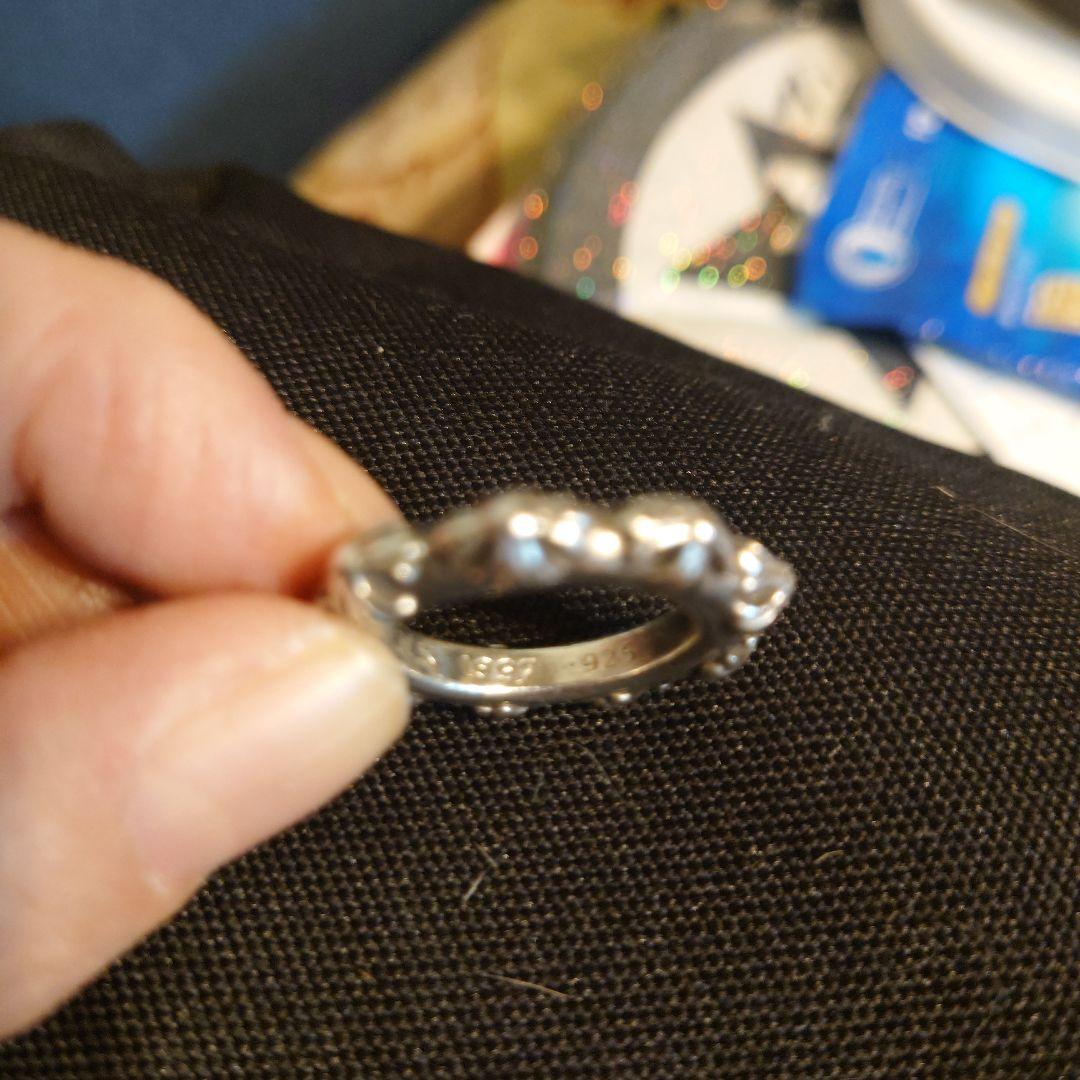 クロムハーツ silver925 クロスバンドリング 10号