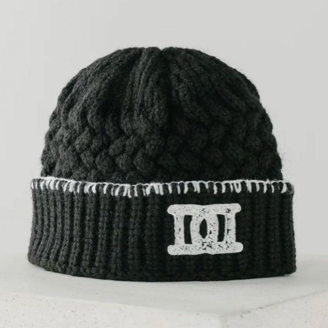 darich ダーリッチ DDロゴバスケットニットビーニー ホワイト - メルカリ