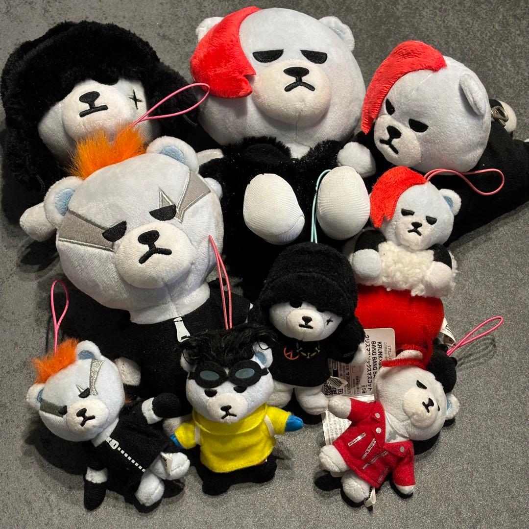 BIGBANG KRUNKぬいぐるみG-DRAGONセット