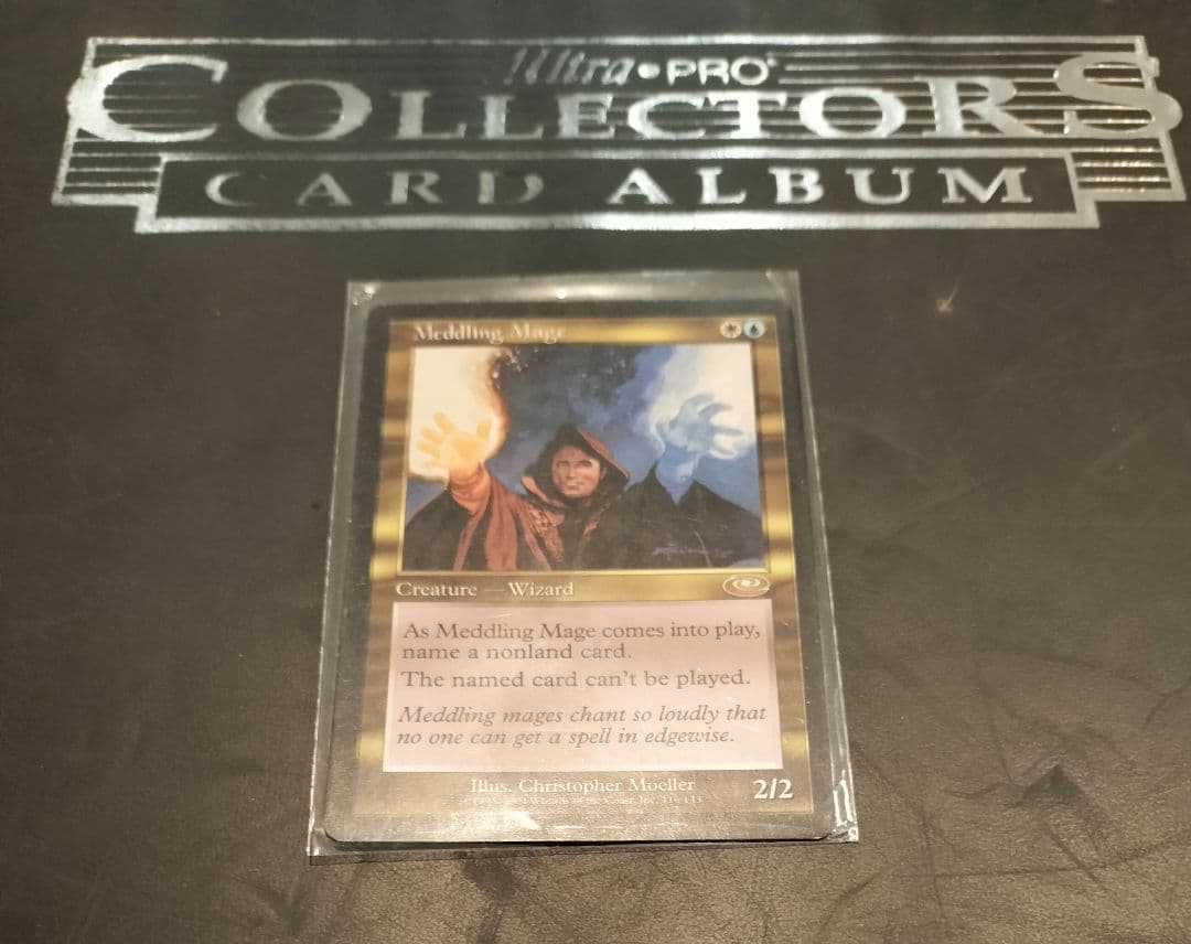 翻弄する魔道士/Meddling Mage mtg PLS - メルカリ