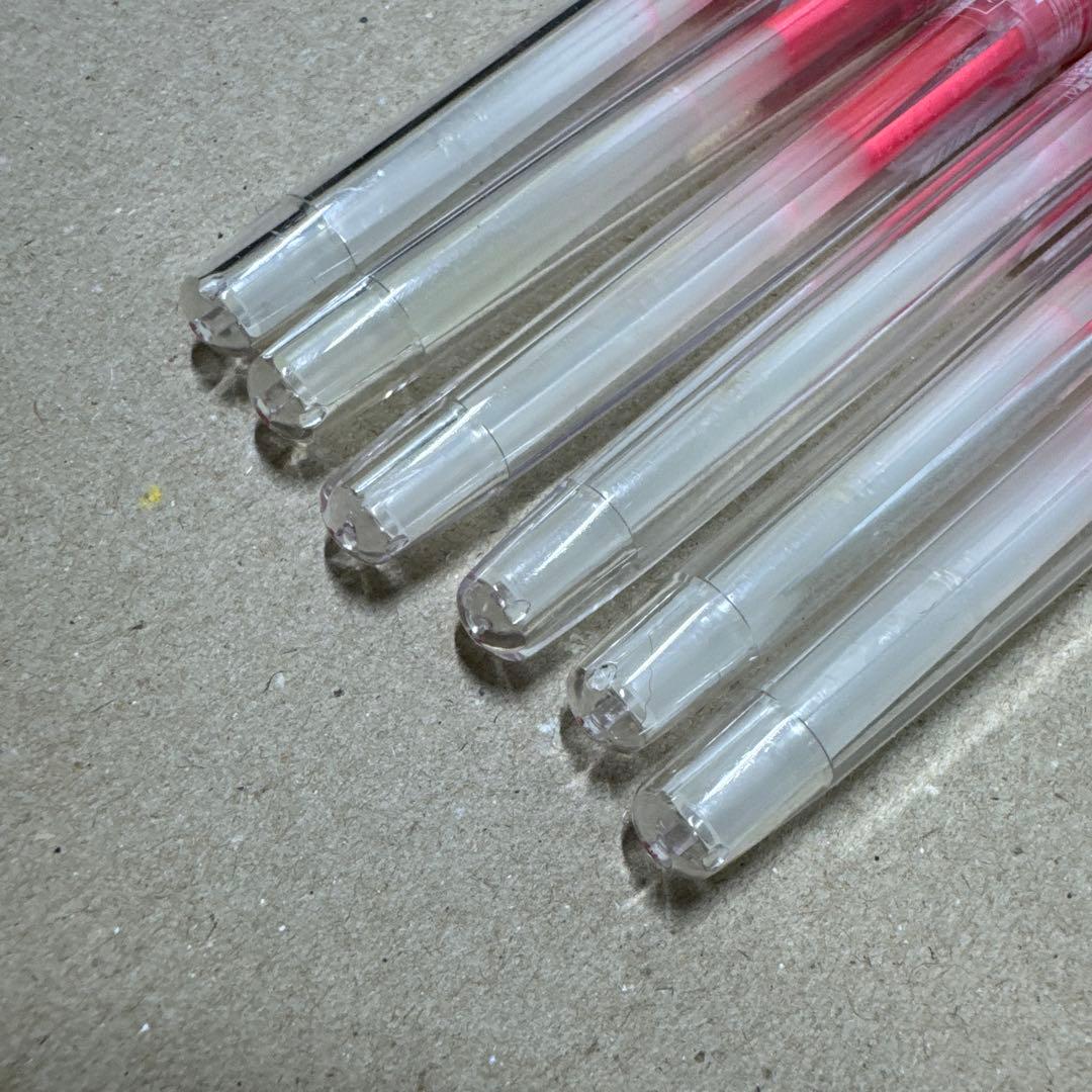 新品 廃盤 ゼブラ ハイパージェル ボールペン 蛍光ピンク 6本 ペン回し