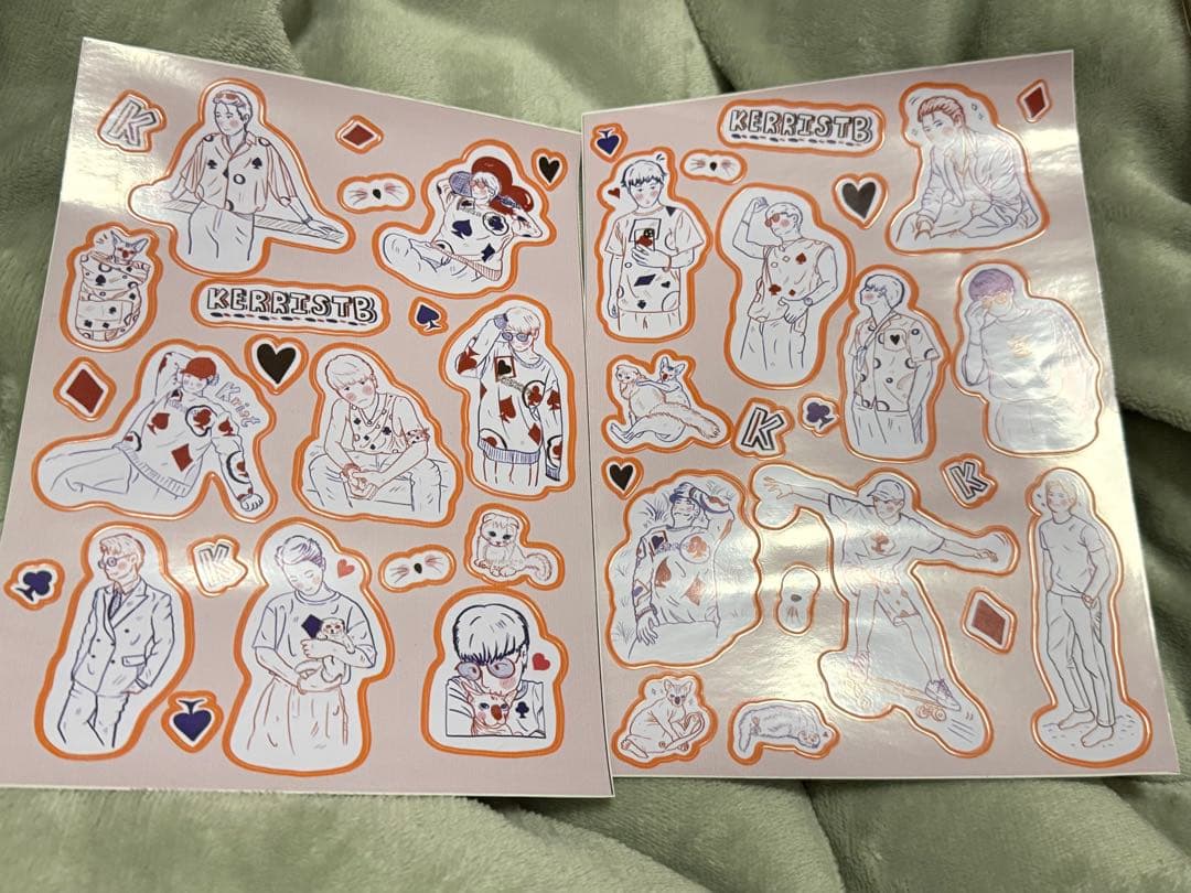 Krist個人ブランドKerristB TURN UP A CARD SET