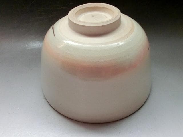 茶碗□京薩摩【平安 香菊造】 菖蒲 京焼 清水焼 共箱 お茶道具