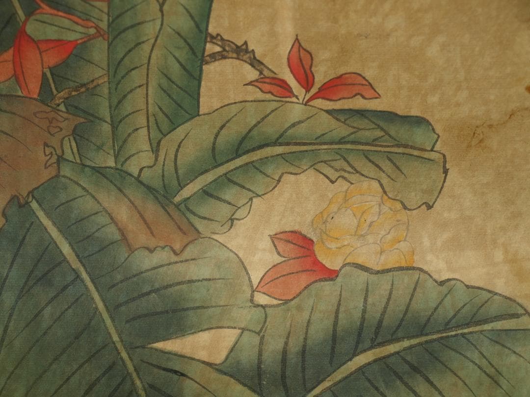 中国明時代の絵 激安骨董品 肉筆保証BD081A2-4