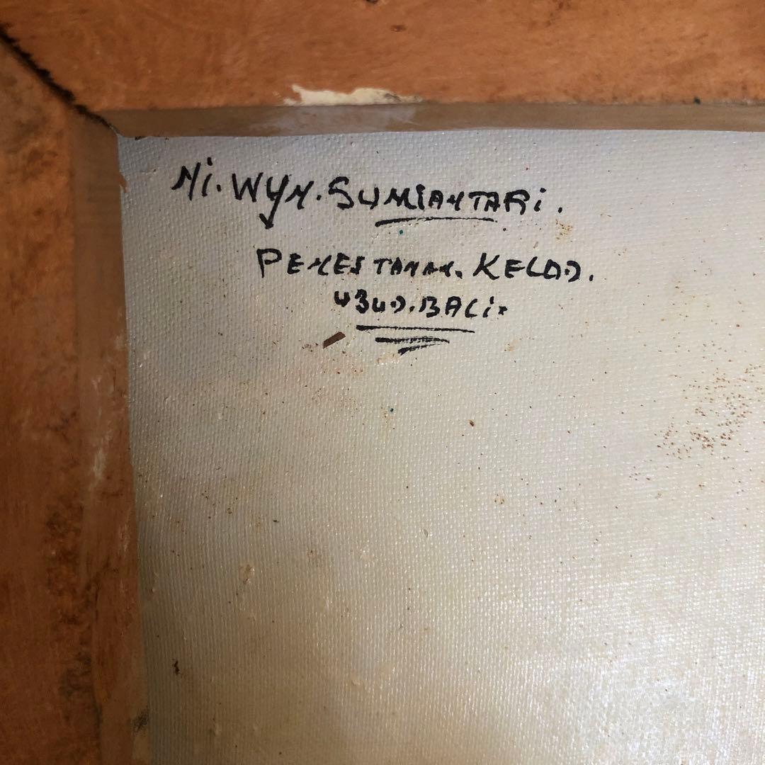 バリ絵画　ウブド　バリアート