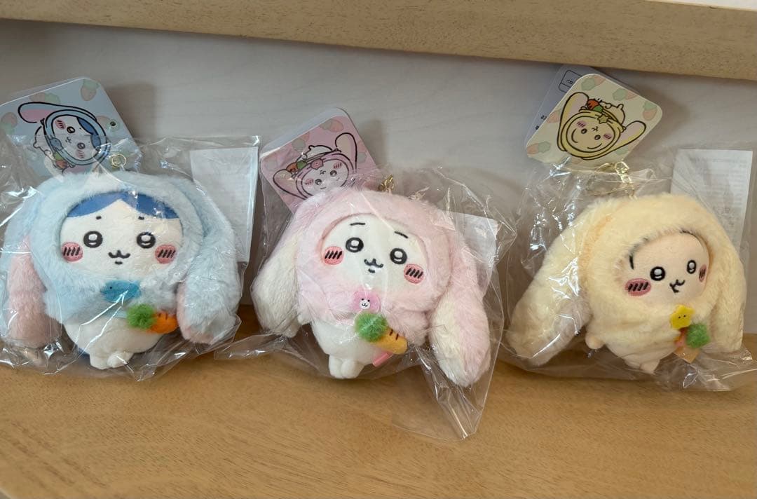 ちいかわ 台湾台北店限定 ロップイヤーなマスコット3点セット - メルカリ