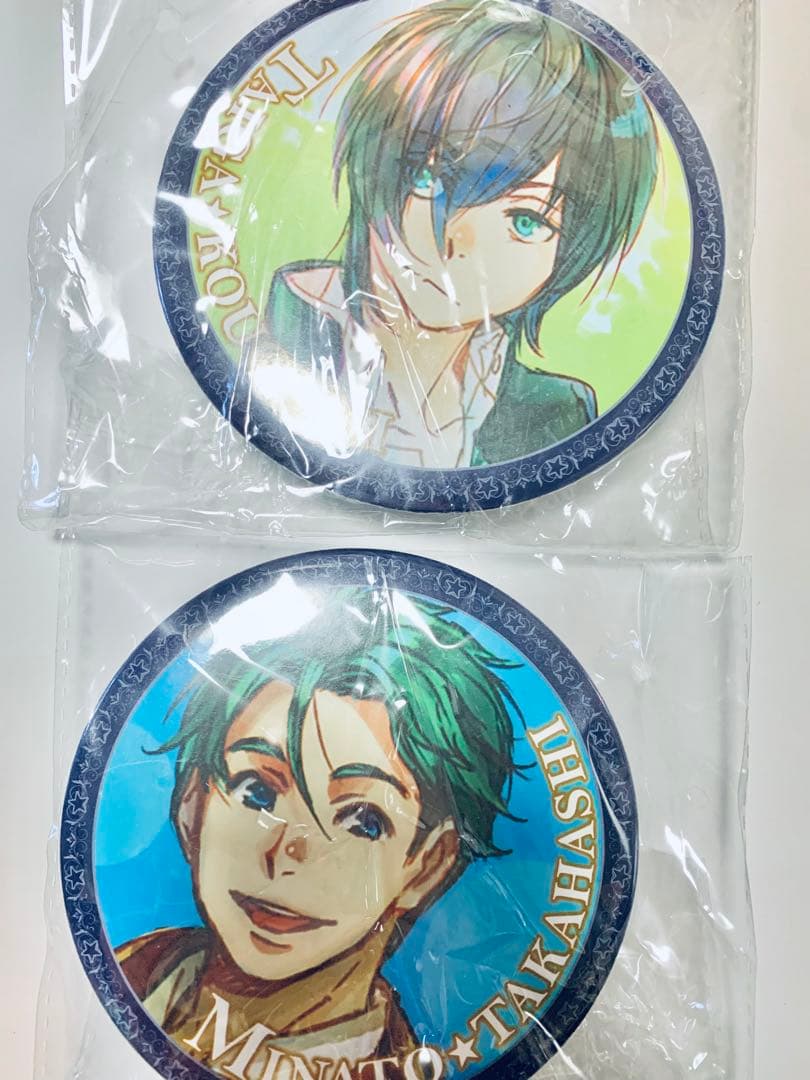 KING OF PRISM 香賀美タイガ 鷹梁ミナト 缶バッジ 大 - メルカリ