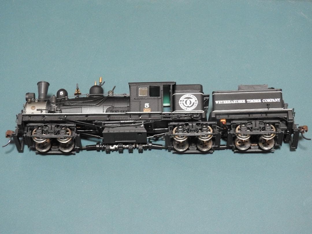 HOゲージ　80トン3トラック シェイ式蒸気機関車(バックマン)