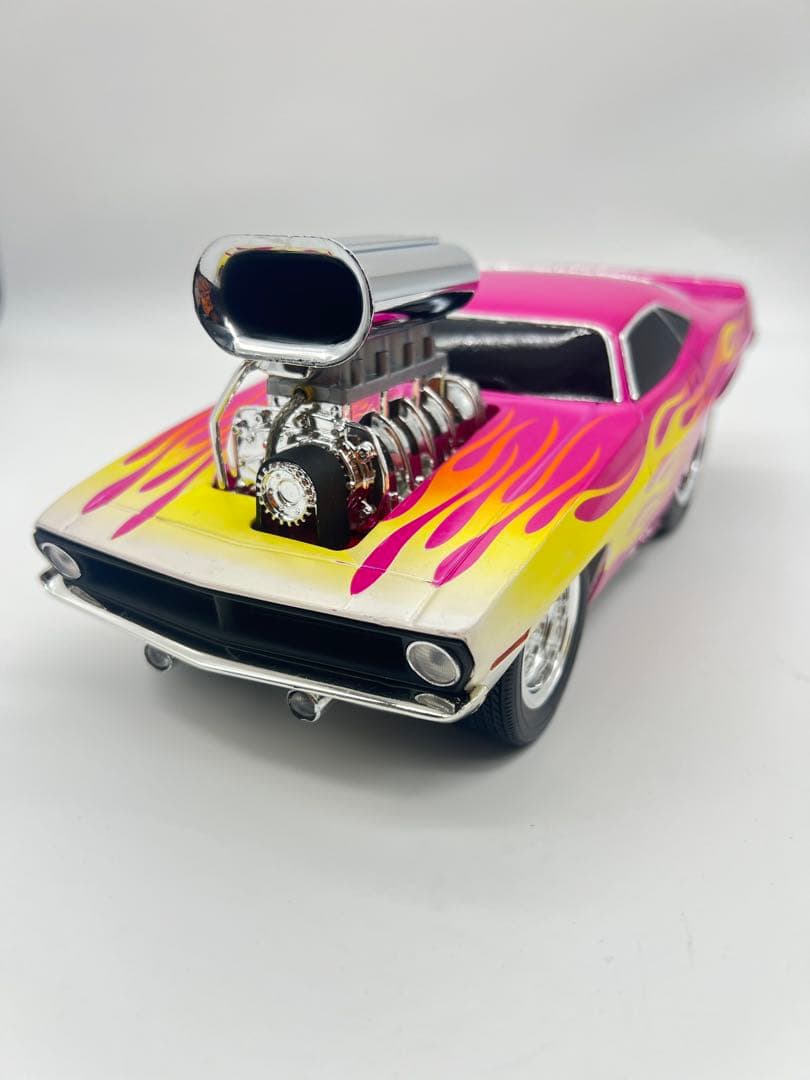 No398 ミニカー1/18箱ありMUSCLE MACHINES 70 CUDA